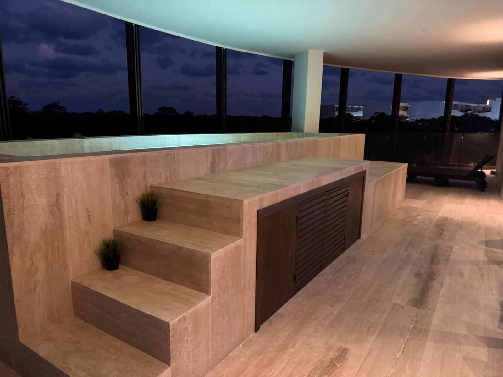Luxury Jaguar Penthouse Private Pool Appartamento Tulum